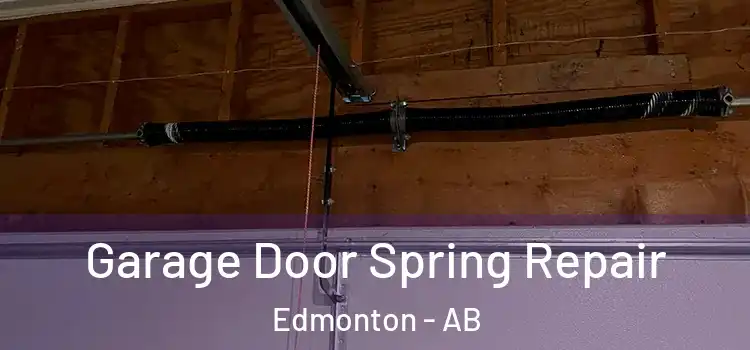  Garage Door Spring Repair Edmonton - AB